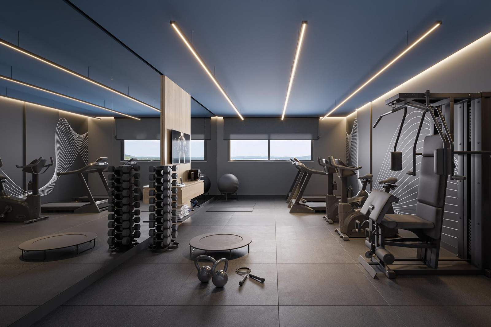 Home Gym Interior Design